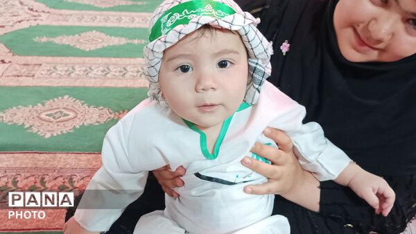 مراسم شیرخوارگان حسینی در مهدیه معلا شهر میلاجرد