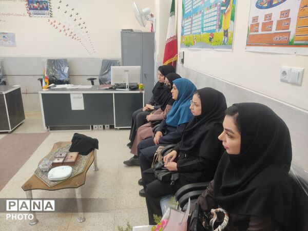 مانور بازگشایی مدارس در نصرت‌آباد