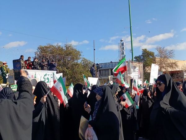 مراسم نهم دی روز ایمان و بصیرت در اصفهان