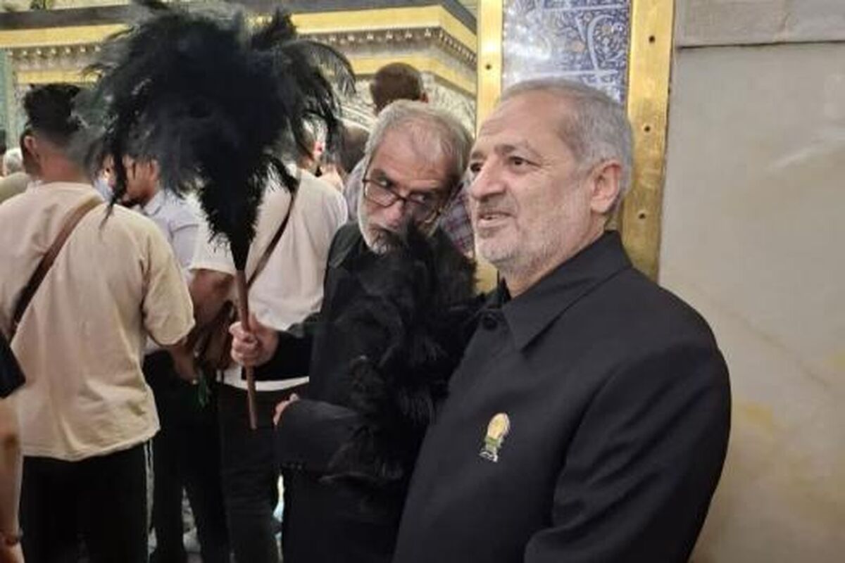 وزیر آموزش و پرورش خادم افتخاری حرم مطهر رضوی شد