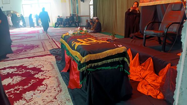 برگزاری مراسم تشییع نمادین پیکر حضرت فاطمه(س)در امامزاده سید محمد(ع)کاشمر
