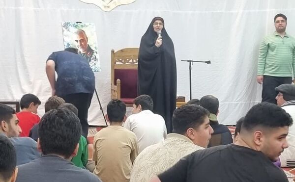 حضور مدیرکل آموزش و پرورش گیلان در محل اعتکاف دانش‌آموزی رشت