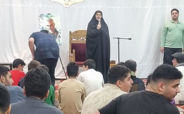 حضور مدیرکل آموزش و پرورش گیلان در محل اعتکاف دانش‌آموزی رشت