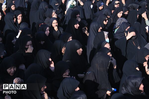 تشییع و تدفین پیکر شهید امیرحسن کاظمی
