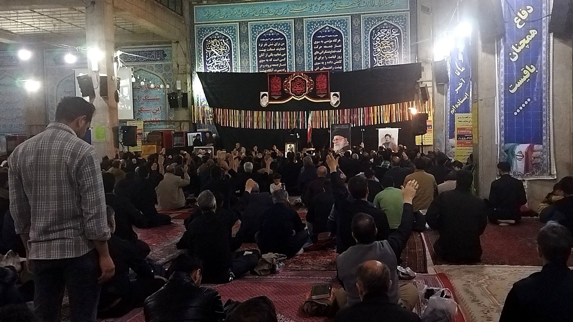 مراسم شب ۲۱ رمضان در مسجد جامع نیشابورـ۲