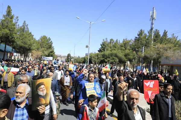 راهپیمایی روز قدس در خراسان جنوبی