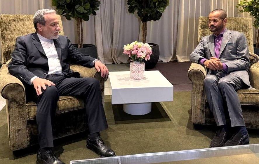 دیدار وزرای خارجه جمهوری اسلامی ایران و سلطنت عمان