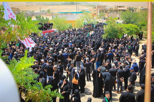 برگزاری مراسم ملی وداع نخل‌های روستاهای علوی و خاوه اردهال