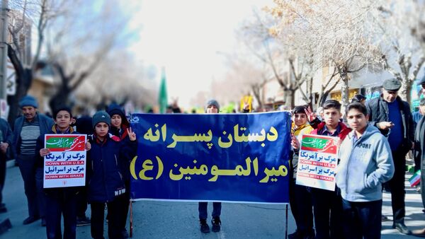 حضور حماسی مردم شهرضا در راهپیمایی 22 بهمن