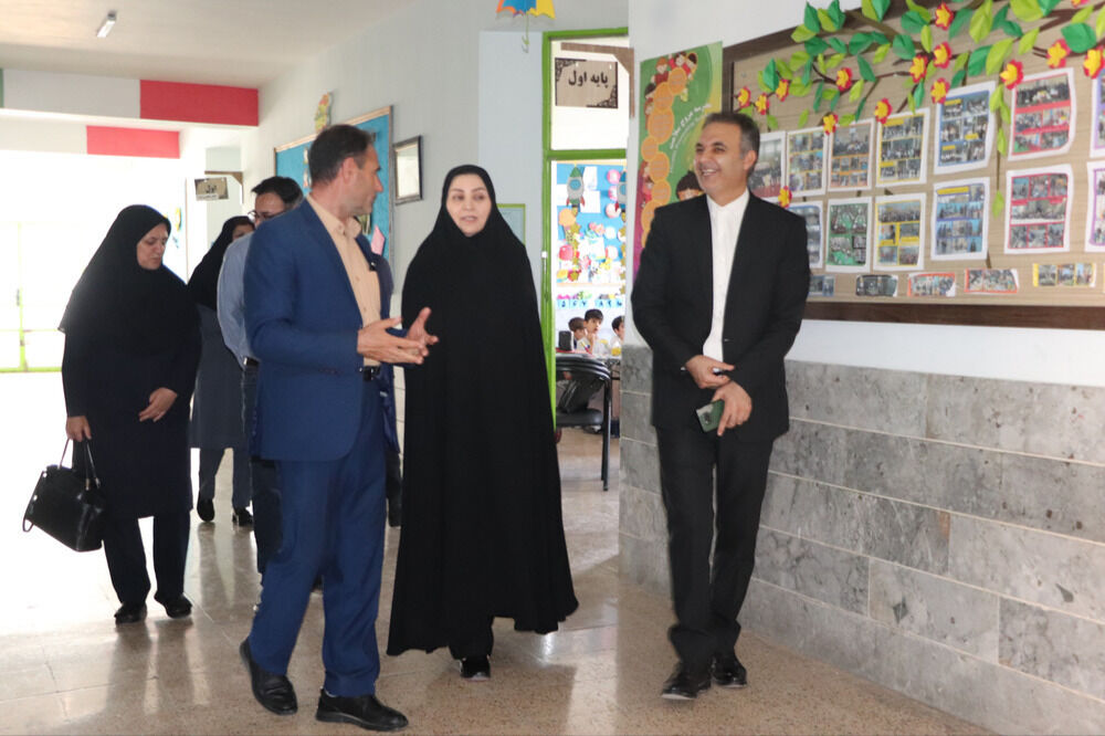 بازدید معاون امور مدارس سما خراسان شمالی از مدارس سما شیروان