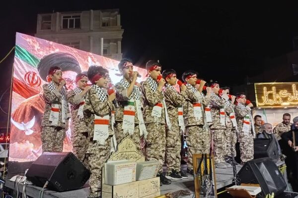 اجتماع بزرگ بسیجیان شهرستان پیشوا 