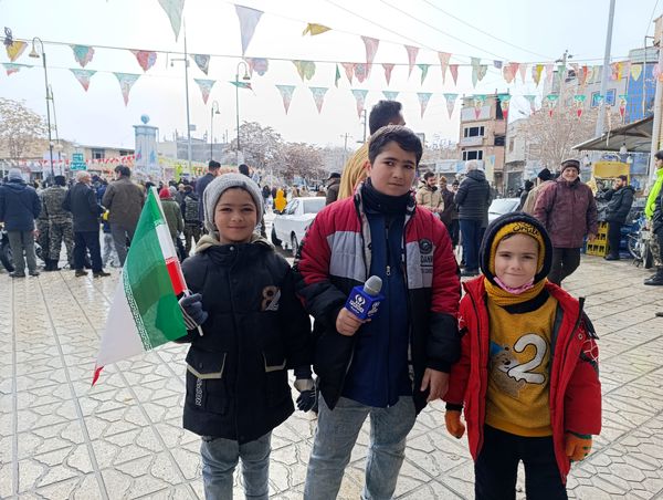 راهپیمایی ۲۲ بهمن در آشخانه