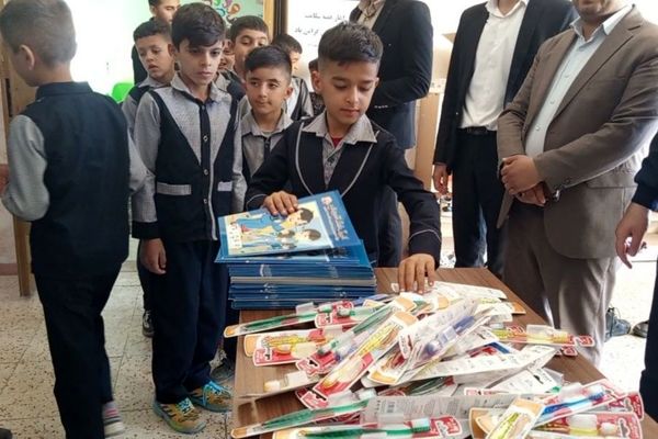 مدرسه مهرآفرین، کانون آغازین هفته ملی بهداشت دهان و دندان در شهرستان لردگان