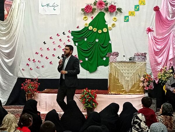 جشن میلاد حضرت زهرا(س) در تکیه علی اکبری فدافن