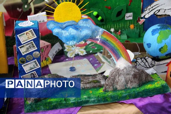 رونمایی از خلاقیت دانش‌آموزان؛ نمایشگاه جابر بن حیان در قیامدشت