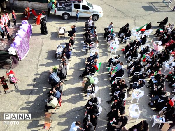 یادواره شهید امیرمحمد نظری در دبیرستان شهدای اطلاعات 
