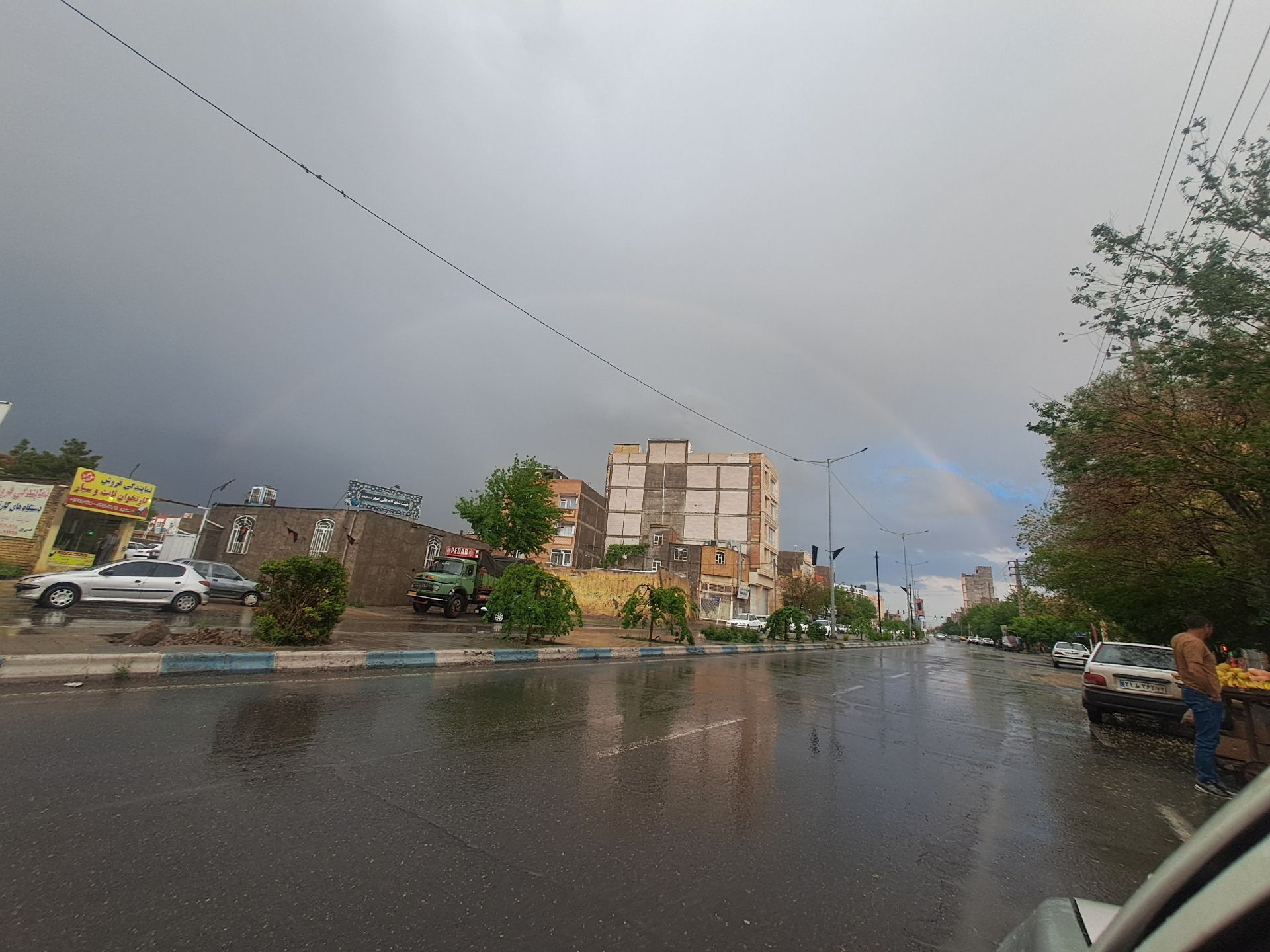 نیشابور در اوایل اردیبهشت میزبان باران شد 