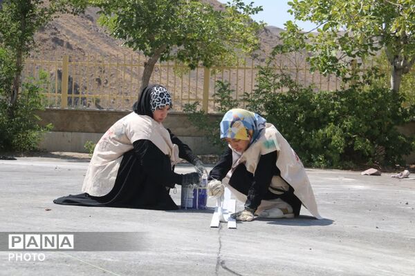 روایت ۱۷ روز خدمت ۳۰۰ نوجوان در روستاهای چم توابع باغ بهادران اصفهان