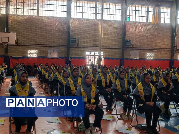 تجدید عهد پیشتازان شهرستان قدس با آرمان‌های انقلاب اسلامی و مقاومت