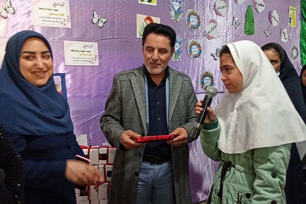 افتتاحیه طرح یاریگران زندگی در دبستان دخترانه شهید رستمی شهرقدس
