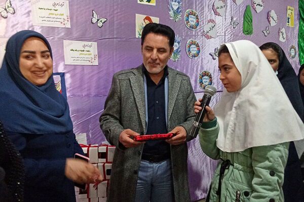 افتتاحیه طرح یاریگران زندگی در دبستان دخترانه شهید رستمی شهرقدس