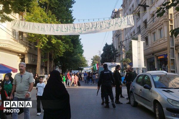 جشن ولایت در خیابانی که به نام غدیر نام گرفت