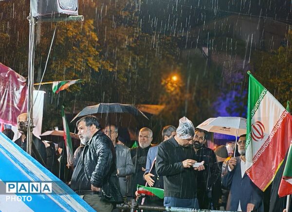 بیعت با امام زیر باران رحمت الهی