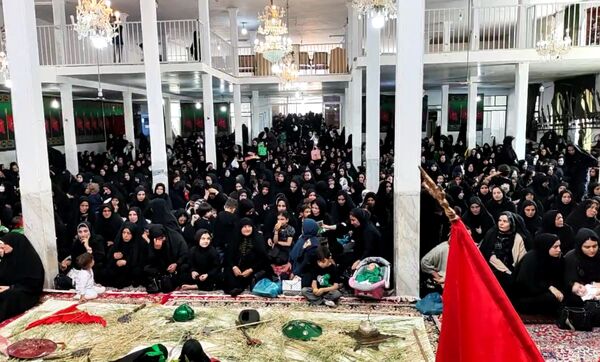 سوگواره‌ شیرخوارگان حسینی در شهرستان کمیجان
