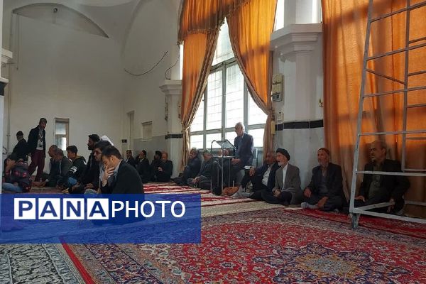 برگزاری نمازجمعه در خلیل‌آباد