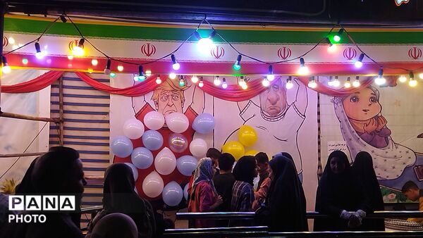 گذری بر موکب های آستان مقدس فضل ابن شاذان و تکیه ابوالفضلی نیشابور در راهپیمایی کیلومتری عید غدیر خم 