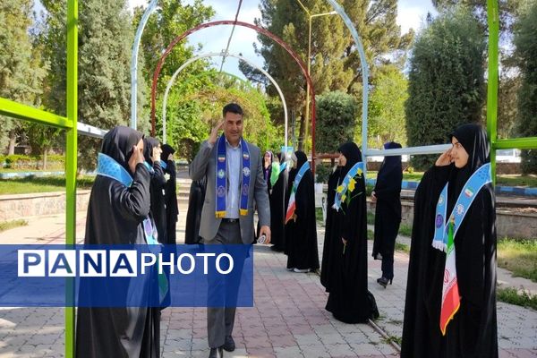 افتتاحیه بیست و پنجمین سالروز تاسیس سازمان دانش‌آموزی خراسان رضوی در اردوگاه باغرود نیشابور