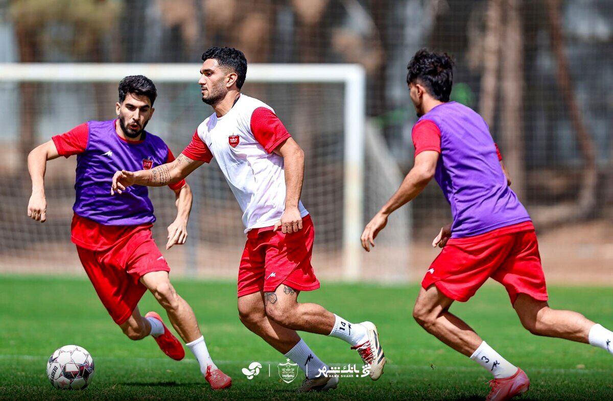 تمرین و ریکاوری پرسپولیس پس از دیدار با چادرملو برگزار شد