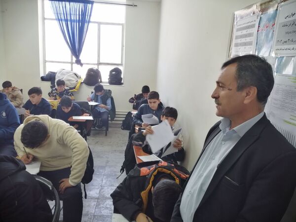 آزمون سنجش در مدارس کاشمر