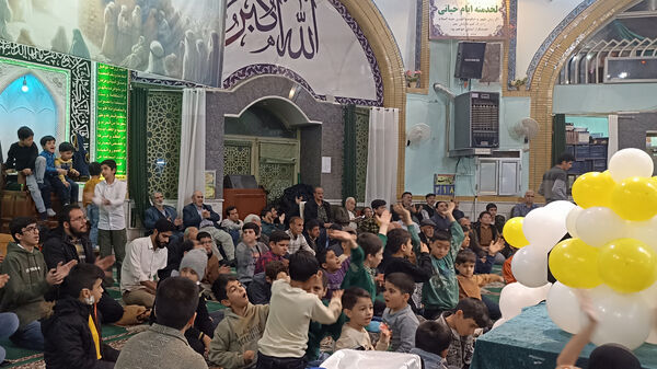 مراسم باشکوه میلاد حضرت زهرا(س) در مسجد المنتظر