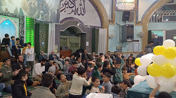مراسم باشکوه میلاد حضرت زهرا(س) در مسجد المنتظر
