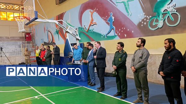 افتتاحیه مسابقات والیبال به‌مناسبت دهه مبارک فجر در نیشابور
