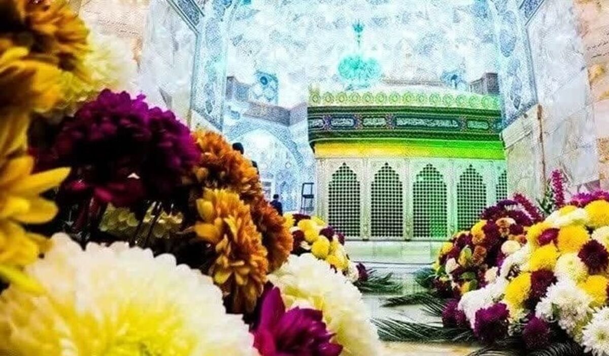 گل‌آرایی حرم حضرت معصومه(س) با ۵۰ هزار شاخه گل طبیعی