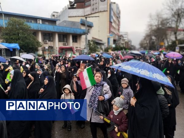 راهپیمایی۲۲ بهمن در رشت
