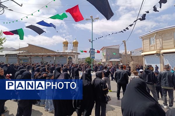 آیین عزاداری عاشورای حسینی در خوجین شهرستان خلخال