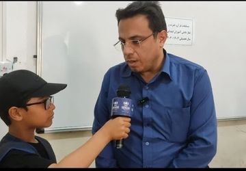 رقابت پرشور قرآنی دانش‌آموزان ابتدایی کاشان در دارالقرآن علامه فیض کاشانی