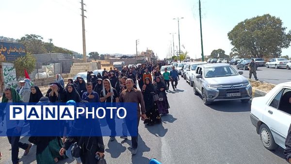 پیاده‌روی جاماندگان اربعین حسینی در یاسوج