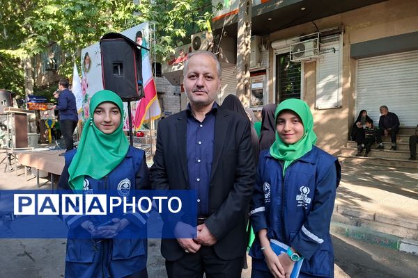 حضور پرشور مردم شهریار در راهپیمایی کیلومتری غدیر 