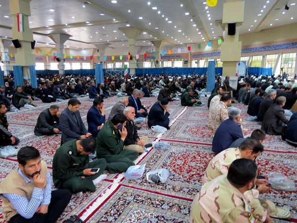 آیین یادبود شهیدان خدمت در مصلای امام خمینی(ره)  شهرستان بجنورد