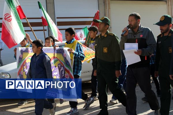 حماسه‌آفرینی دانش‌آموزان شوراب صغیر 