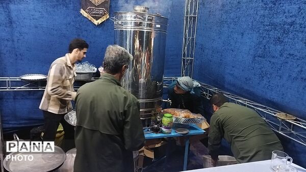 چایخانه ابناء الحسین و تکیه ابولفضلی در دویست و هجدهمین شب از اجتماعات نیشابور 