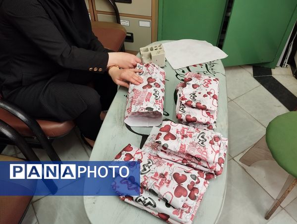 برگزاری جشن نیکوکاری در هنرستان بصیرت آشخانه