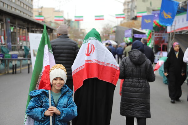 راهپیمایی باشکوه ۲۲ بهمن در قاب تصویر