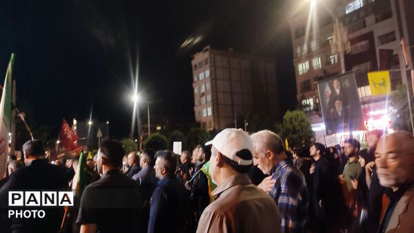هفتمین شب از مراسم عزاداری امام حسین در حسینیه امام خامنه ای در قاب پانا