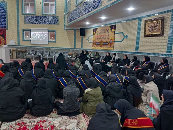 همایش صلابت خواهران بسیجی در خواجه