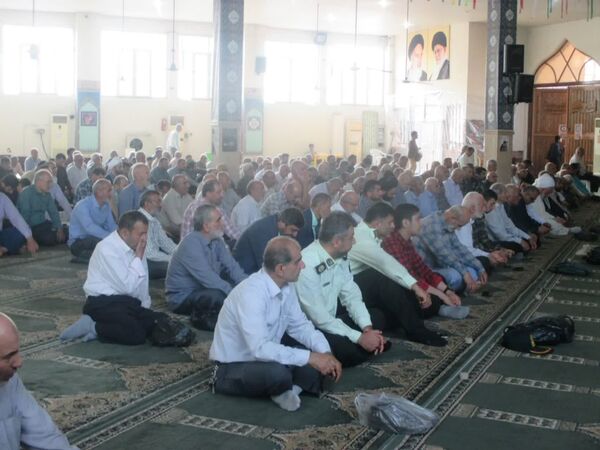 اقامه نماز عید سعید قربان در فریدونکنار